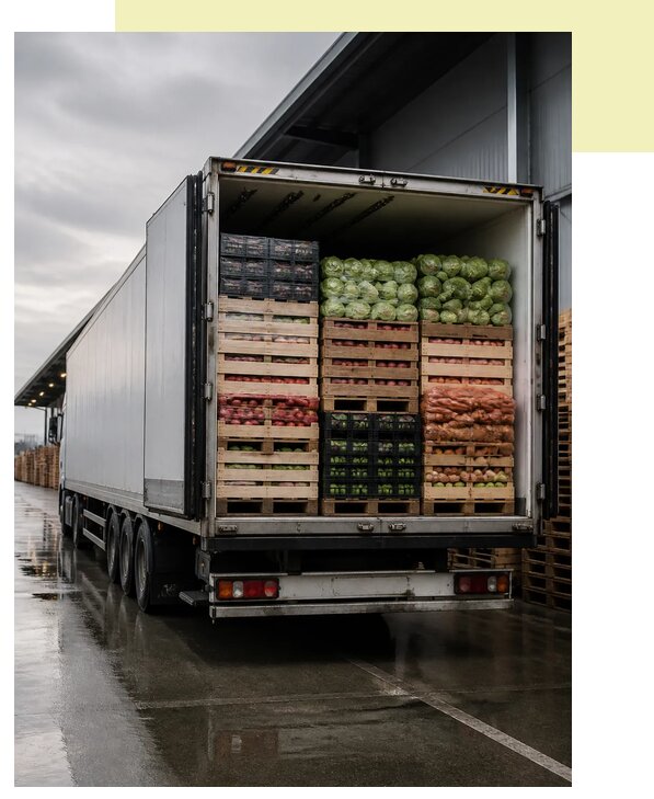 Перевозка плодоовощной продукции в Дагестанских Огни по цене от 5162 р. | Агросервис-Дгс
