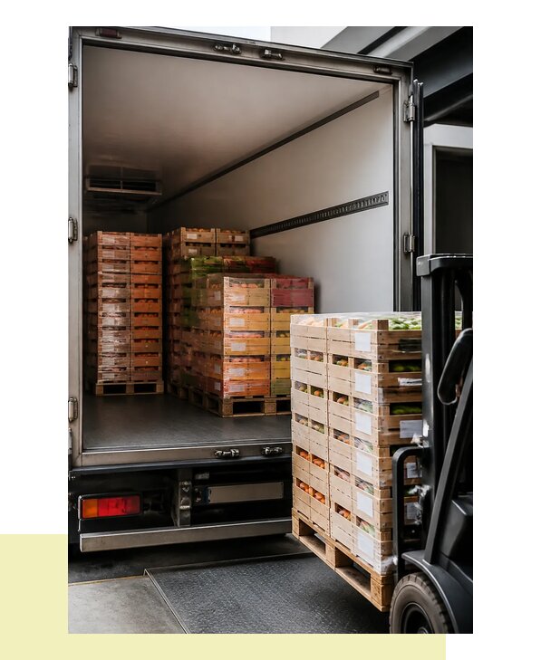 Перевозка сельхозпродукции на паллетах с доставкой в Дагестанских Огни